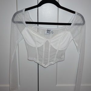 Princess Polly Cropped Corset Top